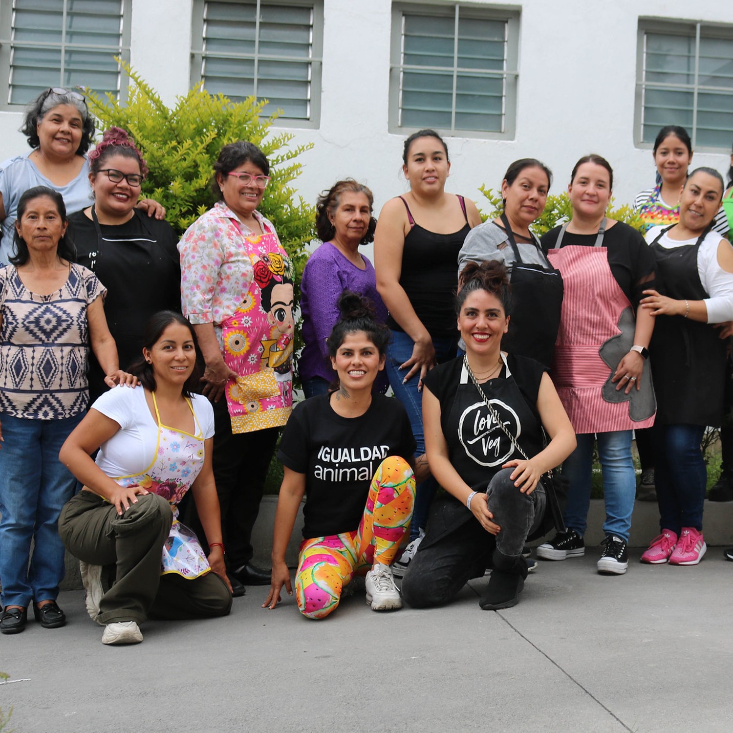 Taller de comida a base de plantas impartido por Love Veg.