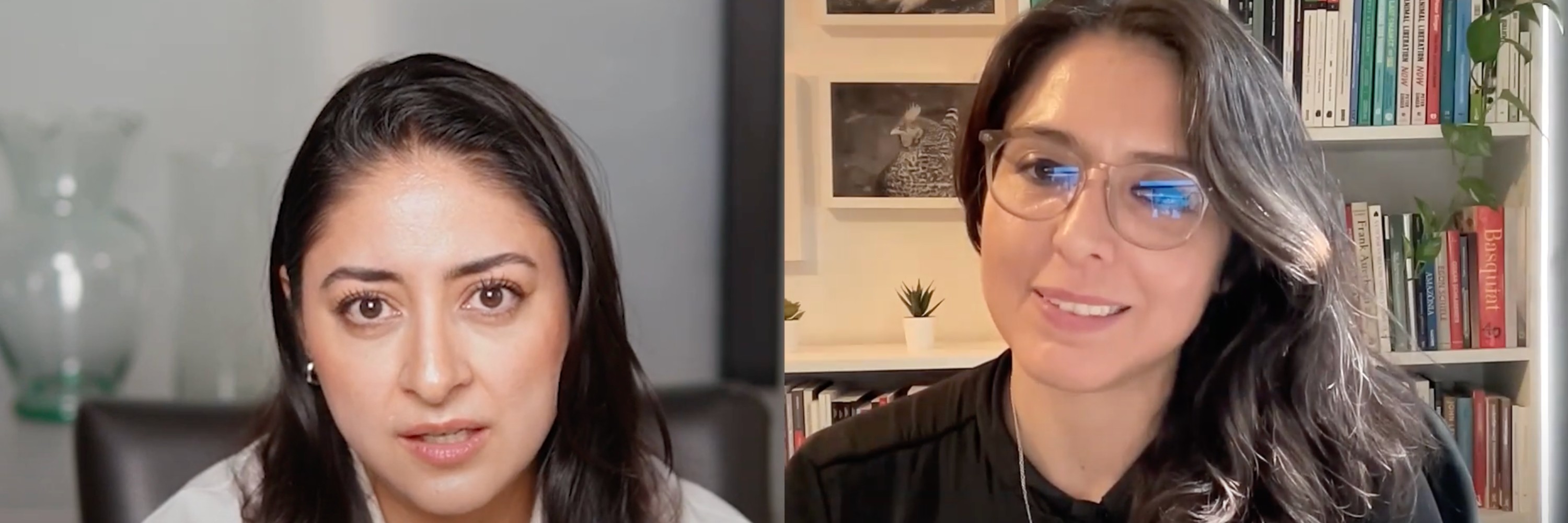 Dulce Ramírez en entrevista con Pamela Díaz en "Más humanos Podcast".