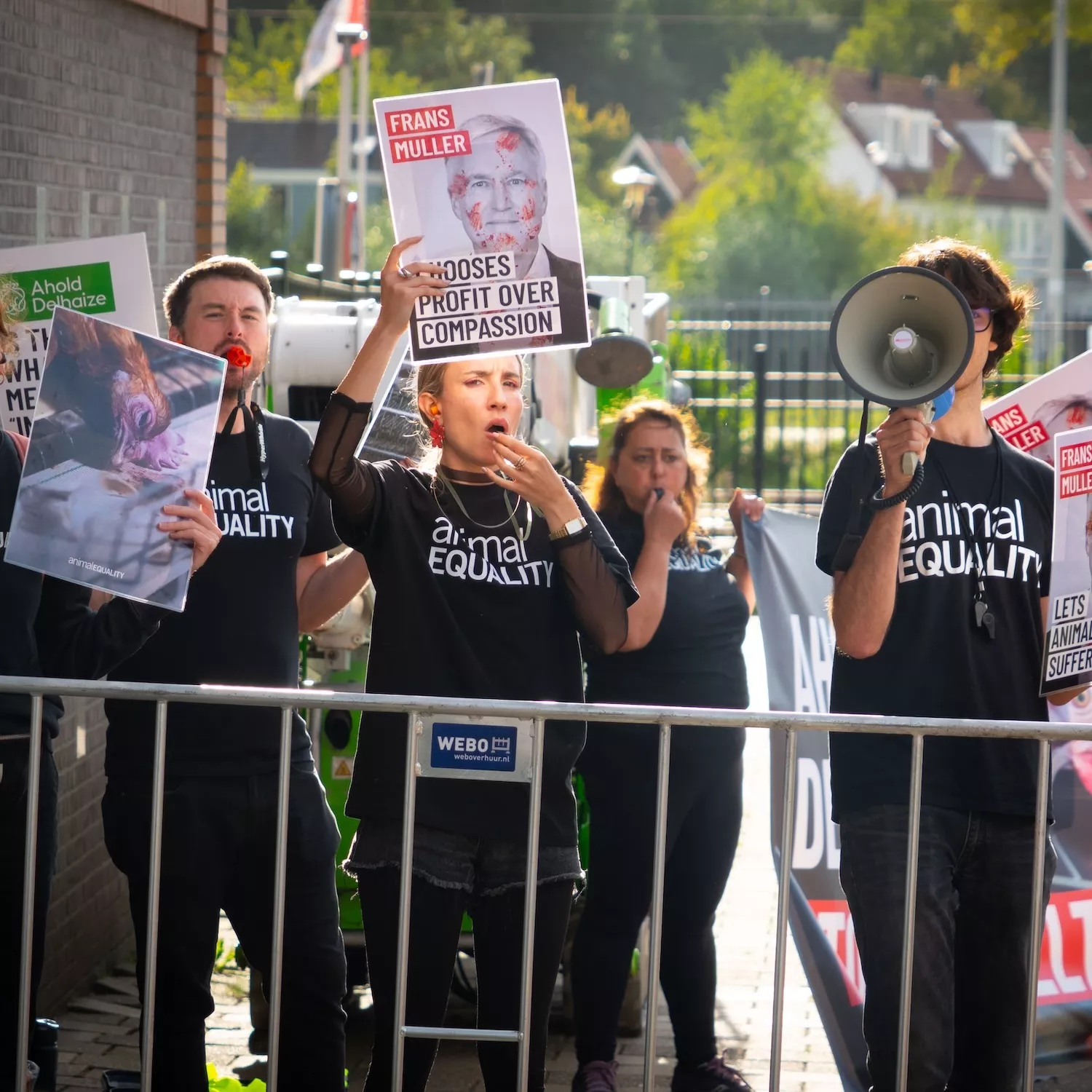 Ahold Delhaize intenta reprimir nuestras protestas