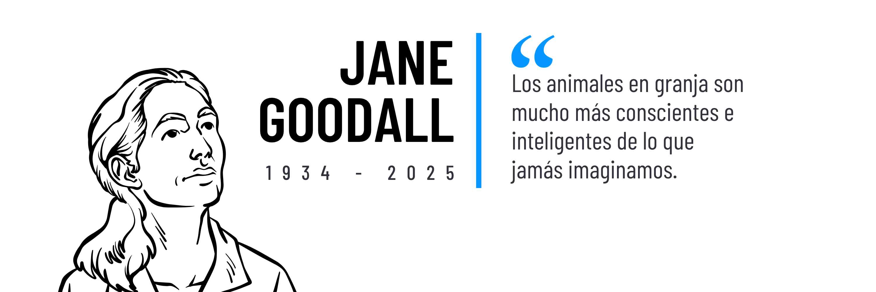 En memoria de Jane Goodall